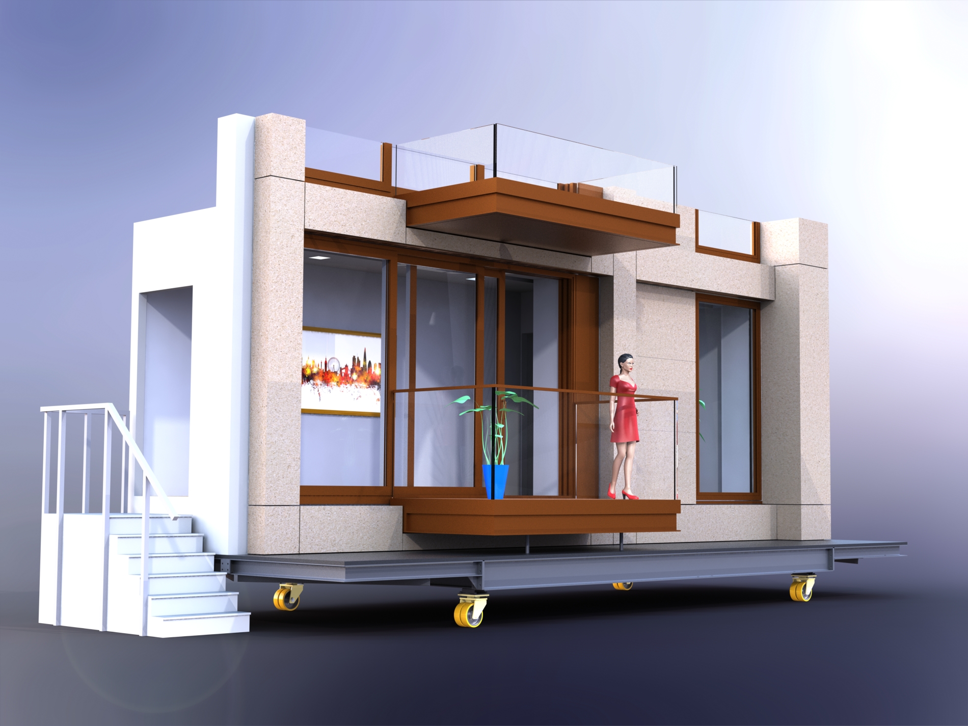 模型建筑